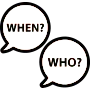 We know When and Who
